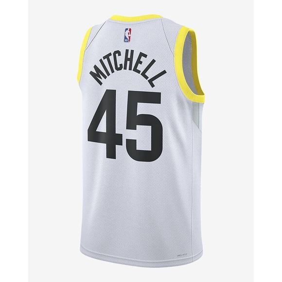 Nike Utah Jazz Donovan Mitchell #45 Jersey Association Edition DN2097-100 Size L - Picture 2 of 8